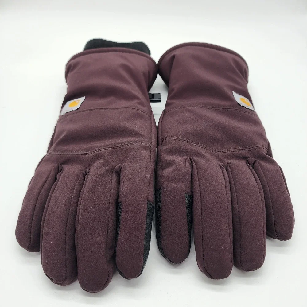 Carhartt GL0811W Storm Defender Womens Medium Insulated Gloves Blackberry EUC